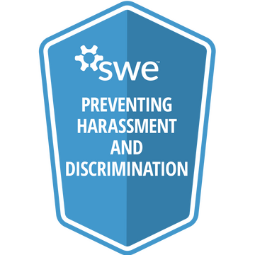 SWE Preventing Harassment & Discrimination Badge SWE Preventing Harassment & Discrimination Badge