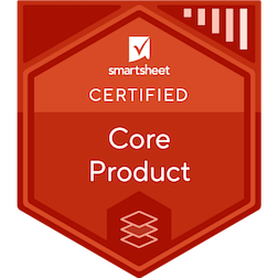 smartsheet Core Product Certification smartsheet Core Product Certification